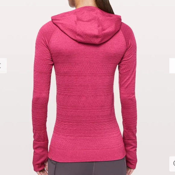 Lululemon Athletica Rest Less Hoodie | Violet Red | Women’s Size 4 - Picture 3 of 9